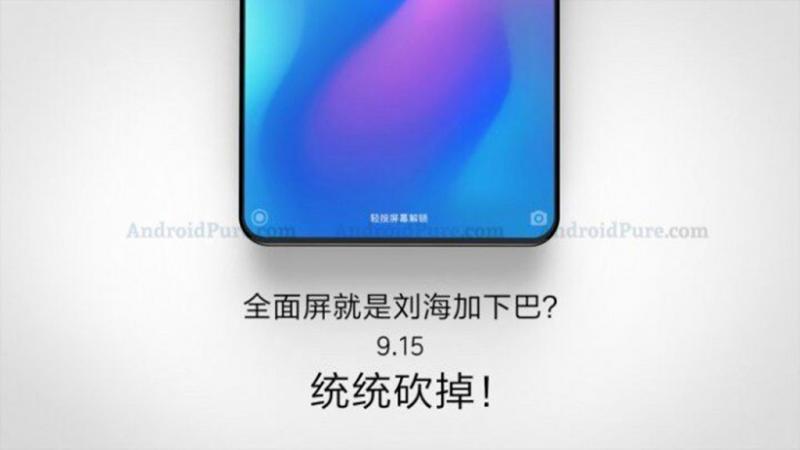 Xiaomi Mi Mix 3 sẽ bỏ phần "cằm dưới" từng xuất hiện trên các thế hệ tiền nhiệm