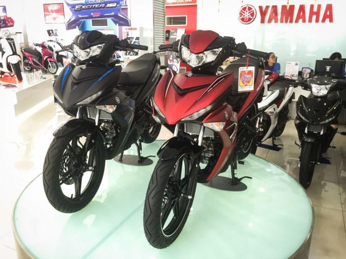 Yamaha Exciter 2018 về đại lý với giá bán cao hơn đề xuất 4,5-12,9 triệu đồng