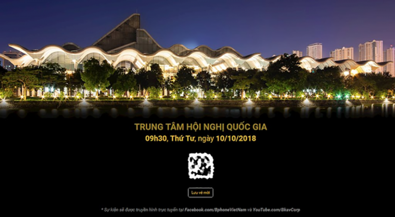 BPhone thế hệ thứ 3 sẽ chính thức ra mắt ngày 10/10 tại Trung tâm Hội nghị quốc gia
