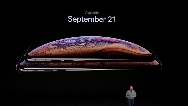 Apple chính thức công bố giá bán của 3 phiên bản iPhone mới