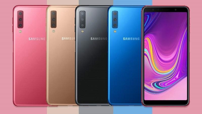 Galaxy A7 2018 chốt giá khoảng 9.5 triệu đồng tại thị trường Châu Âu