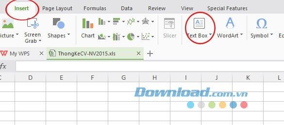 Hướng dẫn cách chèn và xoá Textbox trong file Excel