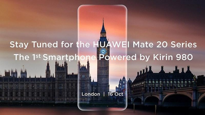 Huawei Mate 20/Mate 20 Pro sẽ trình làng ngày 16/10