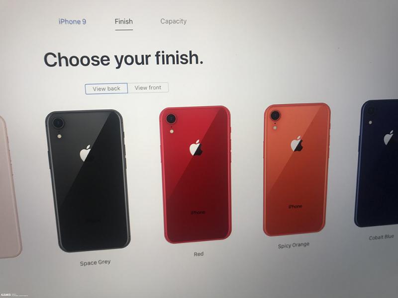 iPhone 9 bất ngờ xuất hiện trên trang web bán hàng với 5 tùy chọn màu sắc rực rỡ