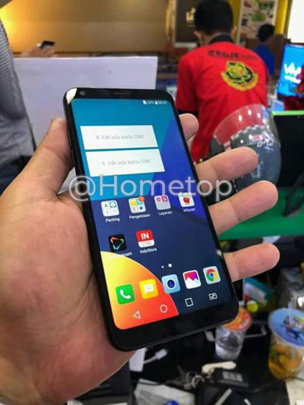 Lộ diện hình ảnh thực tế LG Q9 không có tai thỏ