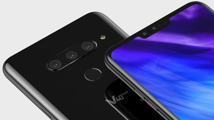 LG V40 ThinQ xuất hiện với một camera tam cùng thông số cực kỳ tốt