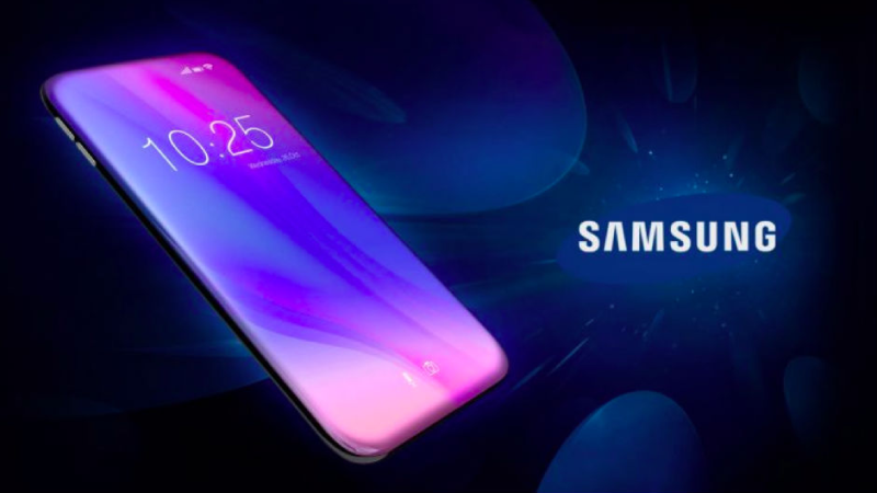 Xuất hiện bằng sáng chế màn hình cong bao phủ khung viền 2 bên của Samsung