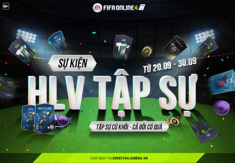 Sự kiện HLV Tập Sự FO4: Thêm cơ hội cày quốc cho game thủ