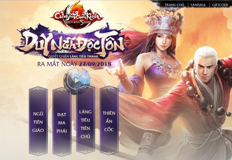 Với Đạt Ma Phái và Ngũ Tiên Giáo, số lượng môn phái và võ học của Cửu Âm Chân Kinh 3D đạt con số kỷ lục