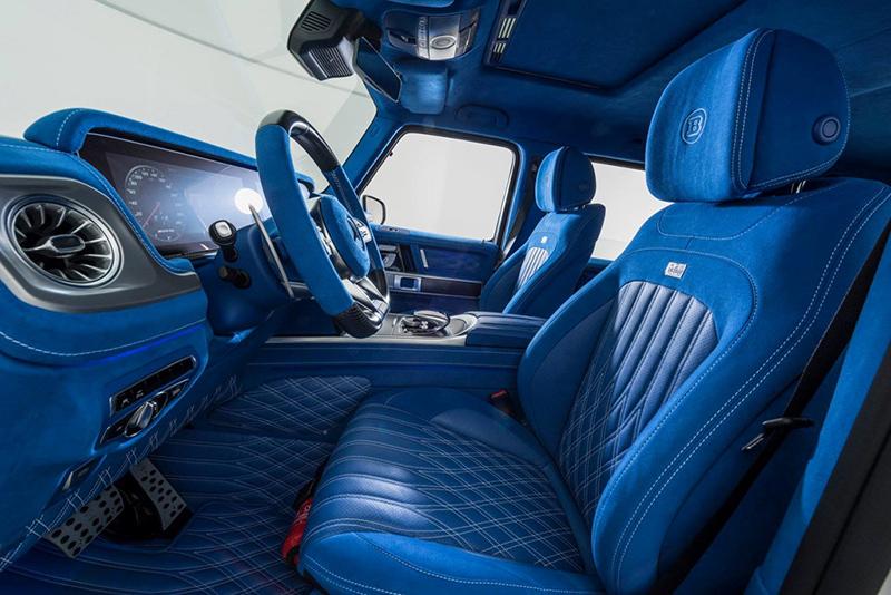 Xe địa hình đẳng cấp Mercedes-AMG G63 đầy khác lạ khi qua tay Brabus