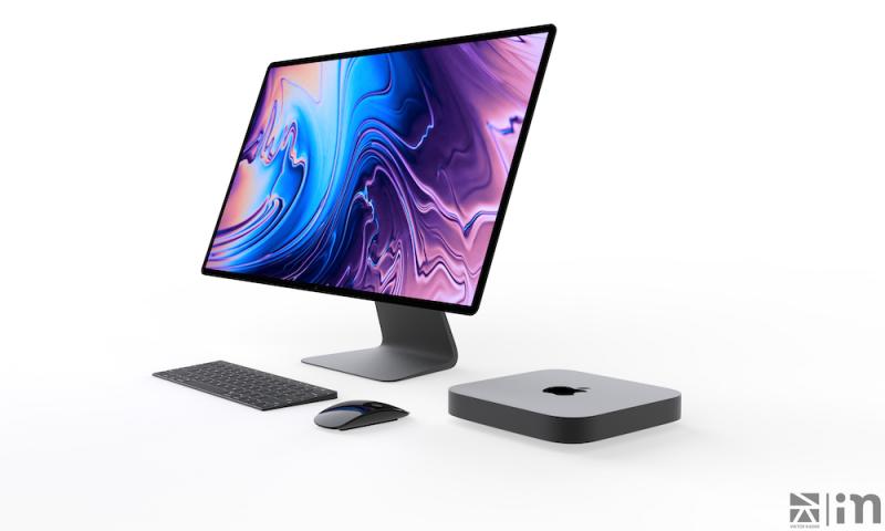 Ngắm nhìn loạt hình ảnh concept Mac Mini Pro đẹp long lanh [HOT]