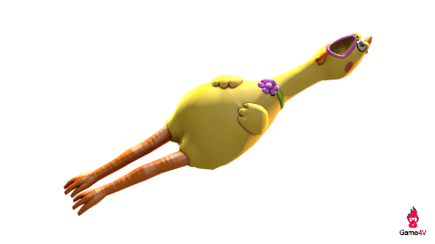 [CFL] Quà tặng hôm nay: “Gà cao su” Rubber Chicken