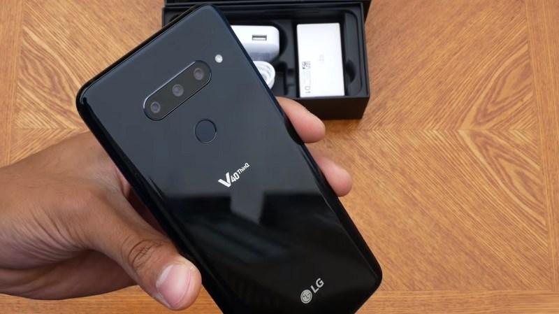 Video, hình ảnh mở hộp LG V40 ThinQ và những ấn tượng đầu tiên