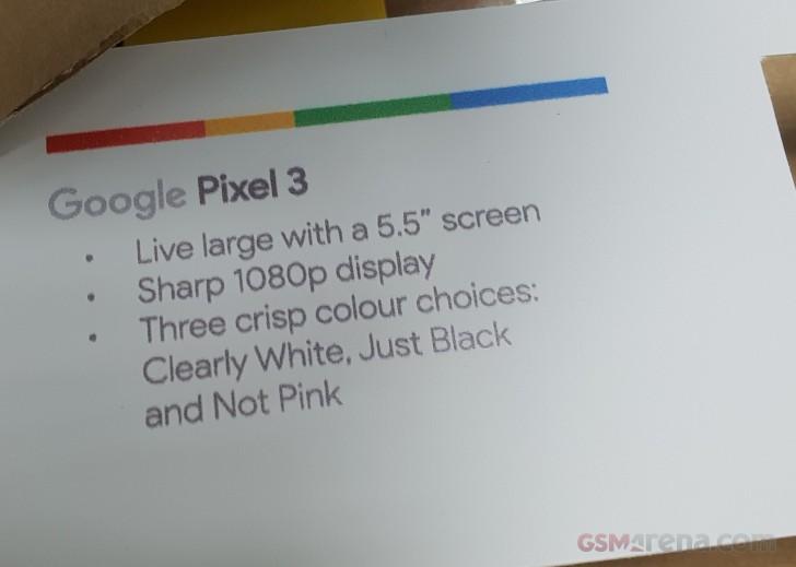 Lộ diện thông số màn hình cùng các phiên bản màu sắc của Google Pixel 3 và Pixel 3 XL