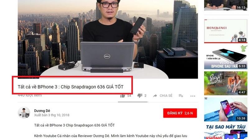 Hé lộ mọi thông số cấu hình quan trọng và giá bán của Bphone 3