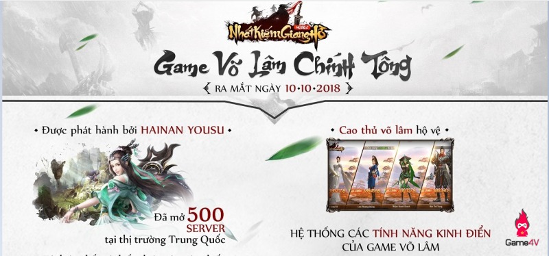 [Infographic] Những điểm đặc sắc tạo nên tựa game Võ Lâm Chính Tông – Nhất Kiếm Giang Hồ