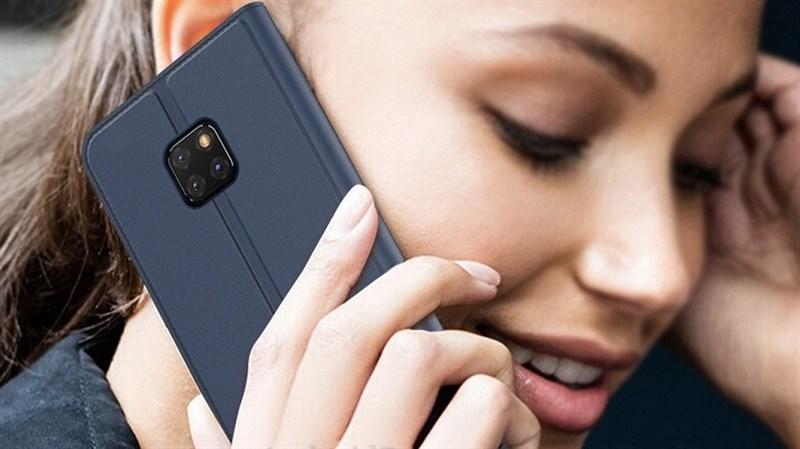 Mate 20 xuất hiện rõ nét trong bộ ốp lưng trong suốt