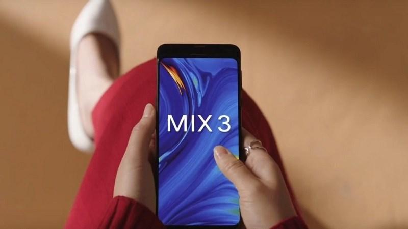 Thông số cấu hình của Xiaomi Mi MIX 3 lộ diện trực tuyến