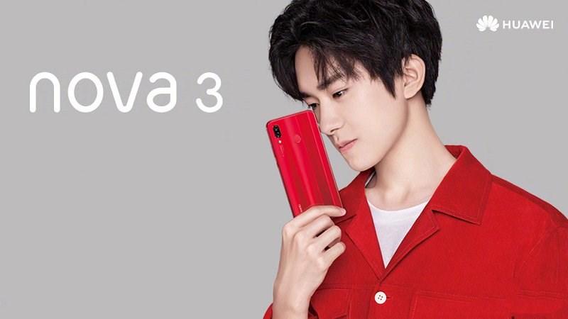 Nova 3 màu đỏ đặc biệt ra mắt, tặng ảnh có chữ ký Dịch Dương Thiên Tỉ