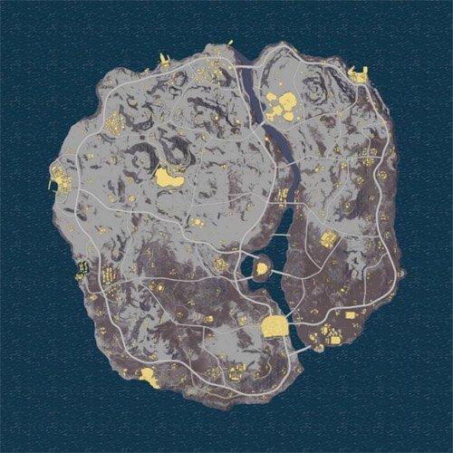 Rò rỉ hình ảnh đầu tiên về bản đồ mùa đông PUBG Dihor Otok