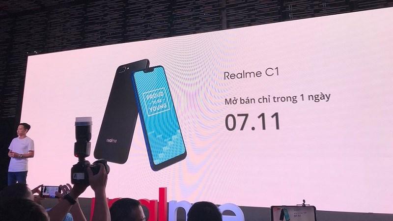 Realme C1 - smartphone giá rẻ nhất sở hữu tai thỏ, camera kép thời thượng