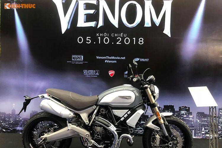 Ducati Scrambler 1100 lần đầu tiên góp mặt trong bộ phim bom tấn Venom
