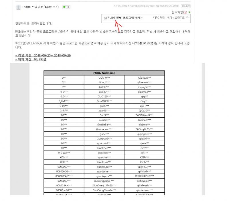 Trong 69 tuần Blue Hole đã khóa 13 triệu tài khoản sử dụng hack