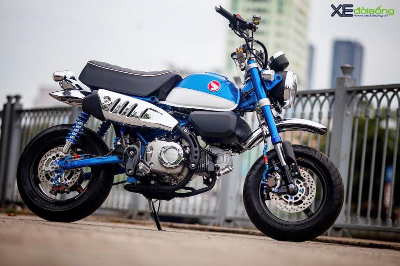 Chiêm ngưỡng Honda Monkey 125 được trang bị loạt phụ tùng "siêu khủng"