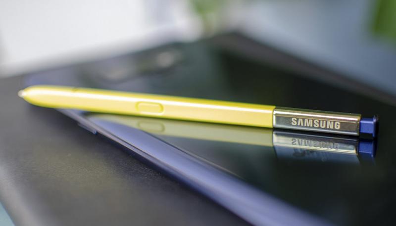 Bút S Pen trên Galaxy Note 9 có thể được trang bị thêm nhiều tính năng điều khiển từ xa mới