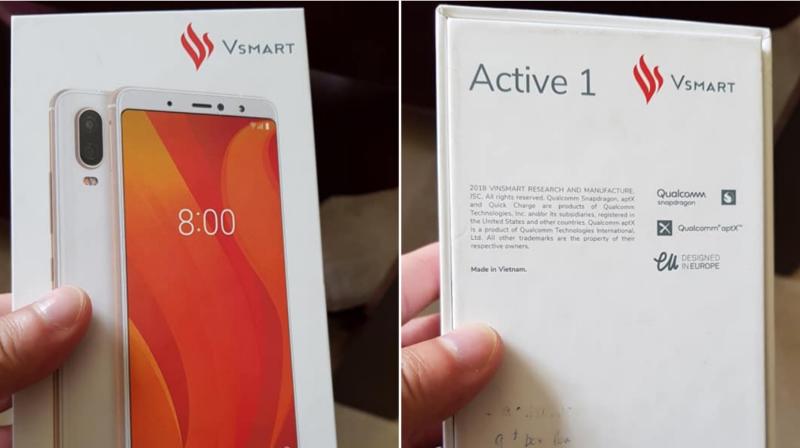 Xuất hiện hình ảnh đầu tiên của smartphone Vsmart với tên gọi Active 1
