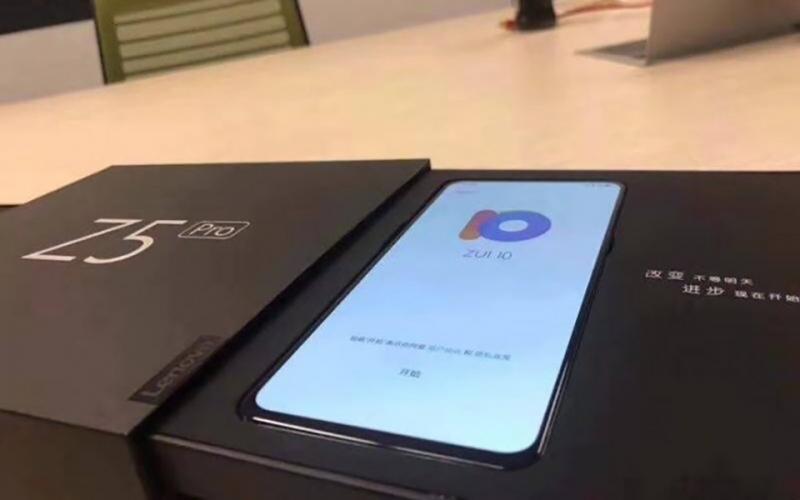 Lenovo Z5 Pro lộ ảnh thực tế với màn hình gần như chiếm trọn mặt trước