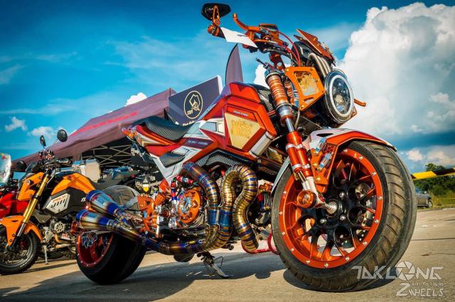 Chiêm ngưỡng MSX 125 độ kiểng siêu khiếp của biker Thailand