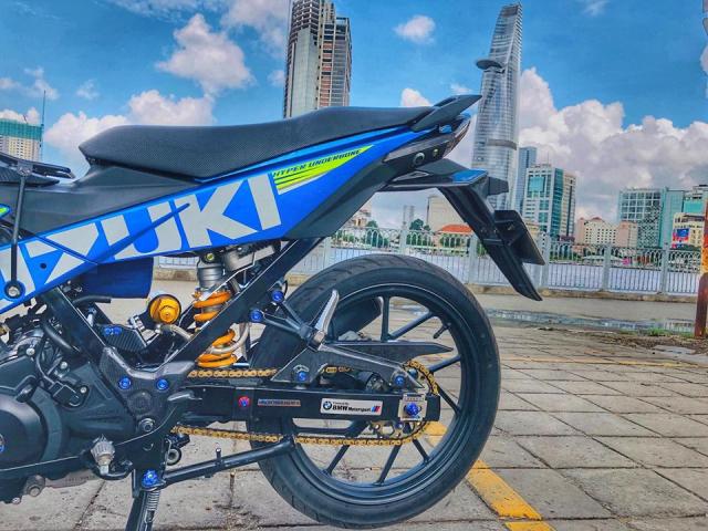 Raider 150 độ đầy ắp những mảnh ghép đồ chơi sang chảnh