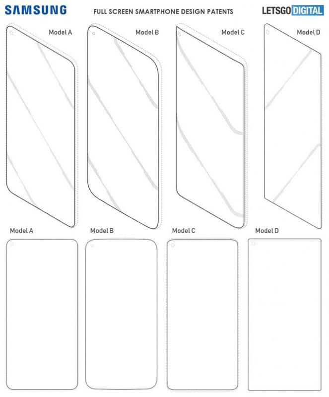 Hé lộ thiết kế Galaxy S10 qua bằng sáng chế mới được cấp của Samsung