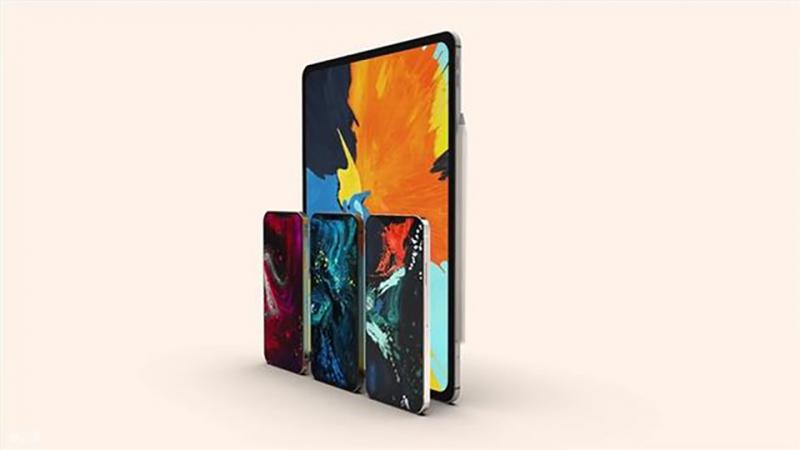 Thiết kế iPhone 2019 dựa trên dáng vẻ của iPad Pro với các góc cạnh và vuông hơn