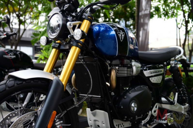 Triumph Scrambler 1200 XC/XE chốt giá 463 triệu đồng tại Thái Lan