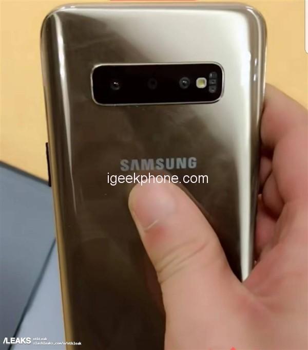 Hình ảnh nguyên mẫu của Galaxy S10 Plus tiết lộ một số chi tiết quan trọng
