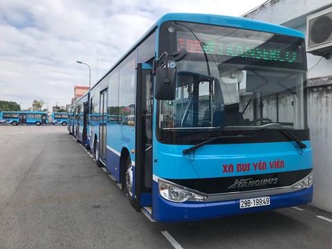Hà Nội: "Thay áo" hàng loạt xe buýt mới