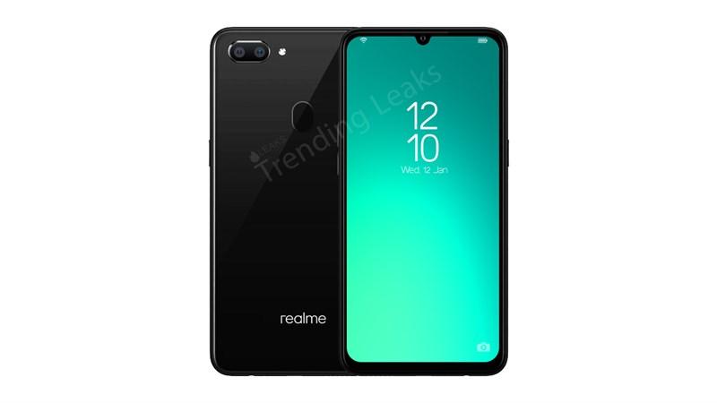 Rò rỉ thông số cấu hình và ảnh render của Realme A1