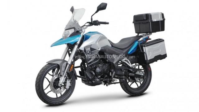 Romet ADV 125 Fi Pro có thiết kế tương tự như BMW R1200GS