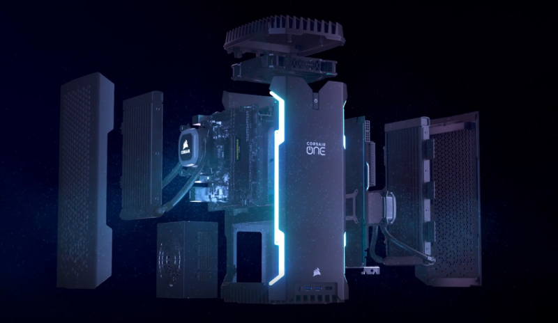 [CES 2019] Corsair ra mắt One Pro i180 Compact Workstation PC: Cỗ máy nhỏ và mạnh mẽ