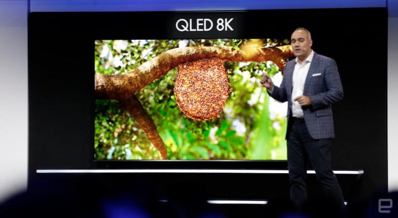 [CES 2019] Samsung giới thiệu TV 8K Q900 QLED với kích thước lên đến 98 inch