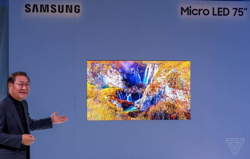 [CES 2019] Samsung giới thiệu TV MicroLED kích thước nhỏ gọn, phù hợp với gia đình