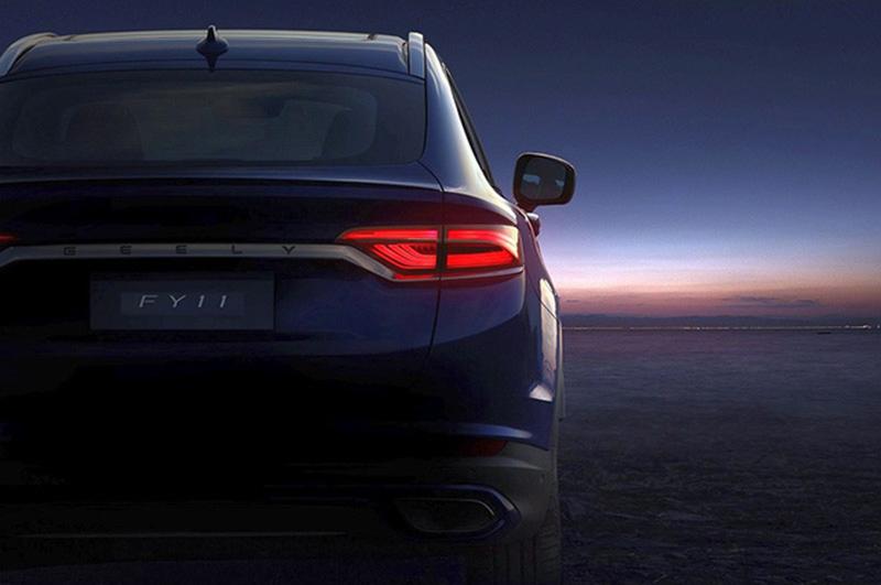 Geely Auto công bố những hình ảnh chính thức đầu tiên của chiếc SUV coupé đầu tiên