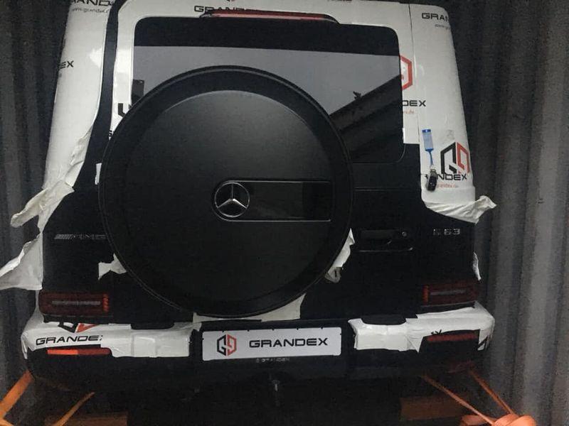 Khui Mercedes-AMG G63 Edition 1 đời mới màu đen sần vừa cập bến Hà Nội