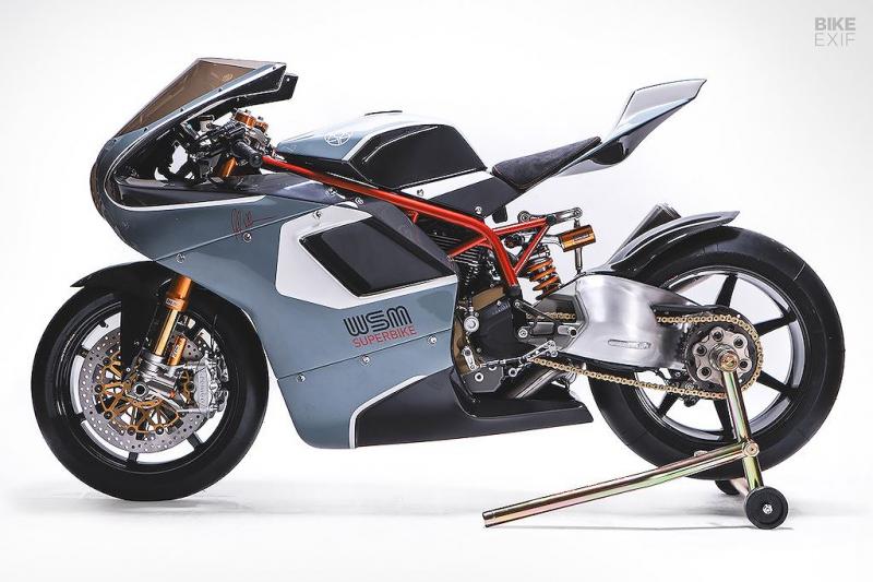 Chiêm ngưỡng superbike tân hoài cổ WSM SBK với hiệu năng ấn tượng