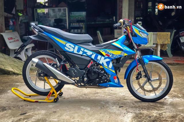 Raider 150 Fi độ full đồ chơi bình dân khiến người xem té ngửa