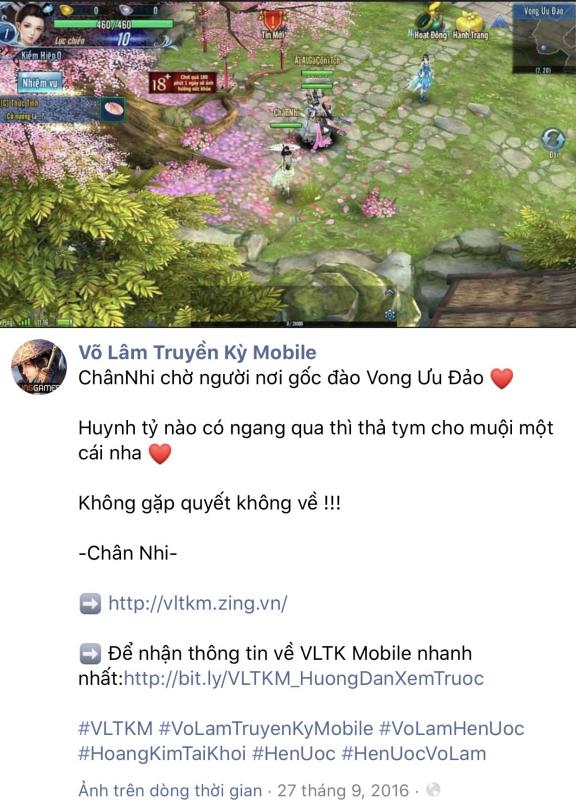Cộng đồng VLTK Mobile ‘náo loạn’ truy tìm tung tích Chân Nhi, Ban điều hành treo thưởng hậu hĩnh cho ai tìm thấy!