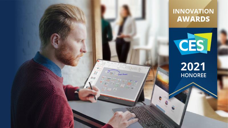 [ CES 2021] ViewSonic giành giải thưởng CES 2021 cho màn hình di động cảm ứng TD1655