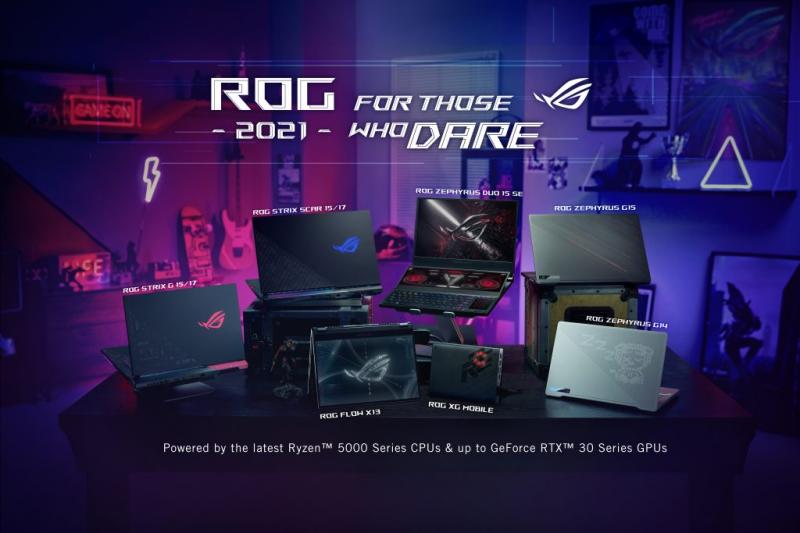 [CES 2021] ASUS giới thiệu ROG Flow X13 và dải laptop gaming hoàn toàn mới tại CES 2021